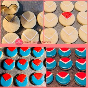 Captain Marvel - Sugar Cookies (Video Included)