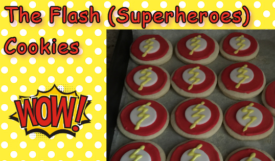 The Flash Sugar Cookies (Decorating Tutorial) Part 2