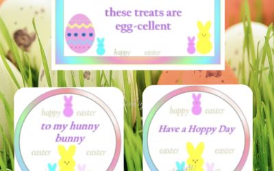 Easter Sugar Cookies Ideas and Free Tags