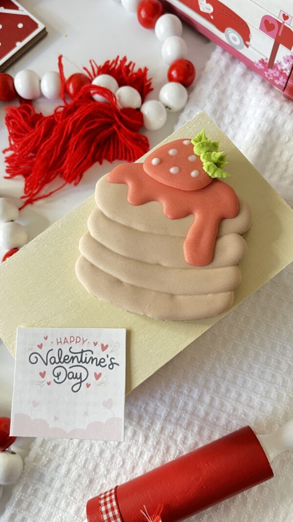 Valentine 2024 - Pancake with Strawberry Single Cookie - Image 2
