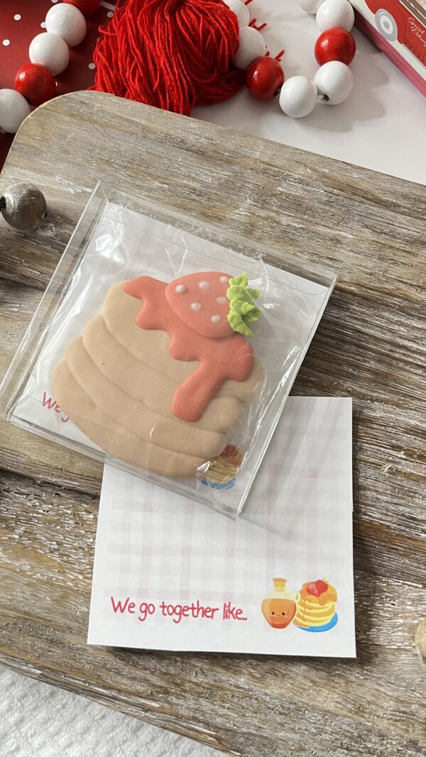 Valentine 2024 - Pancake with Strawberry Single Cookie